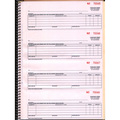 Asp Coil Bound Purchase Order Book Pre-Numbered 200/Book Pk 635